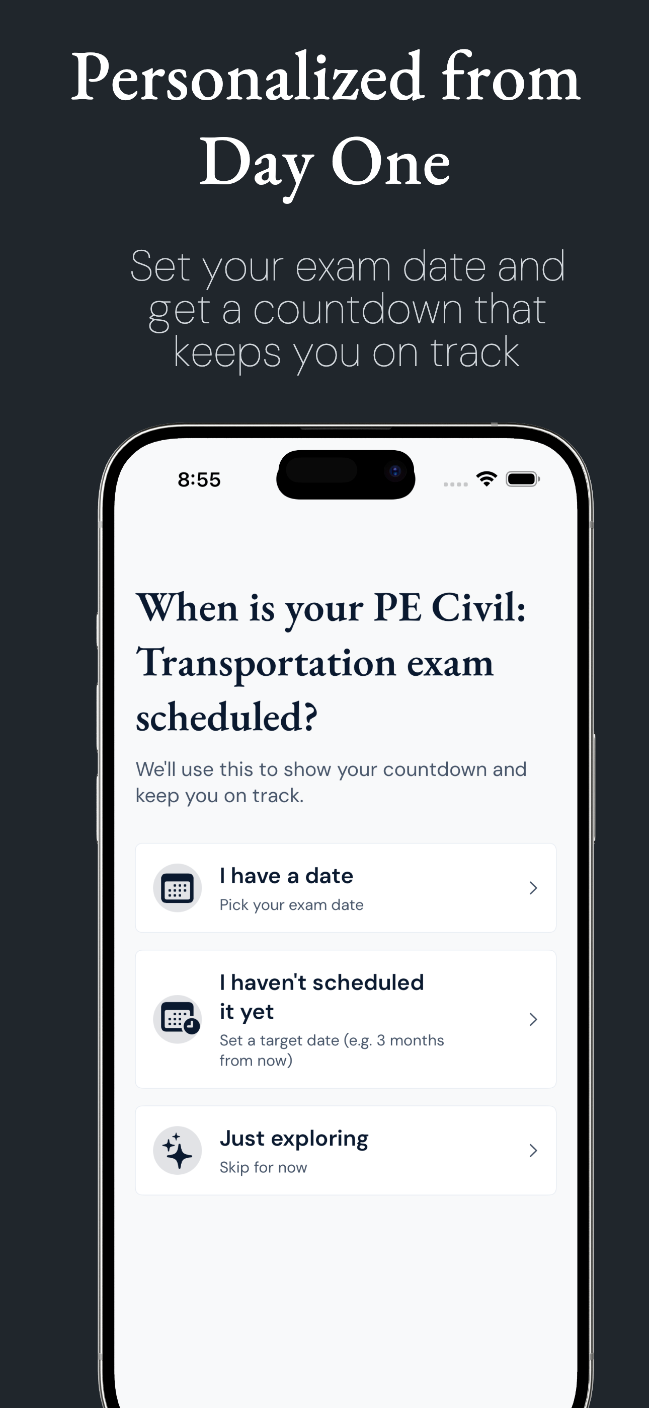 StampReady: PE Exam Prep