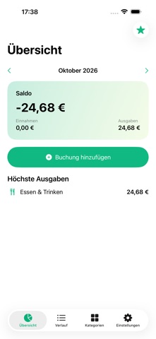 BuchPilot: Household Budget Screenshot 1 of 6