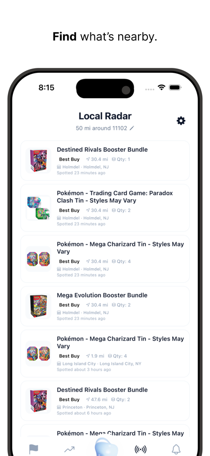 Guppy: TCG Deals & Restocks 的 App Store 截图 5