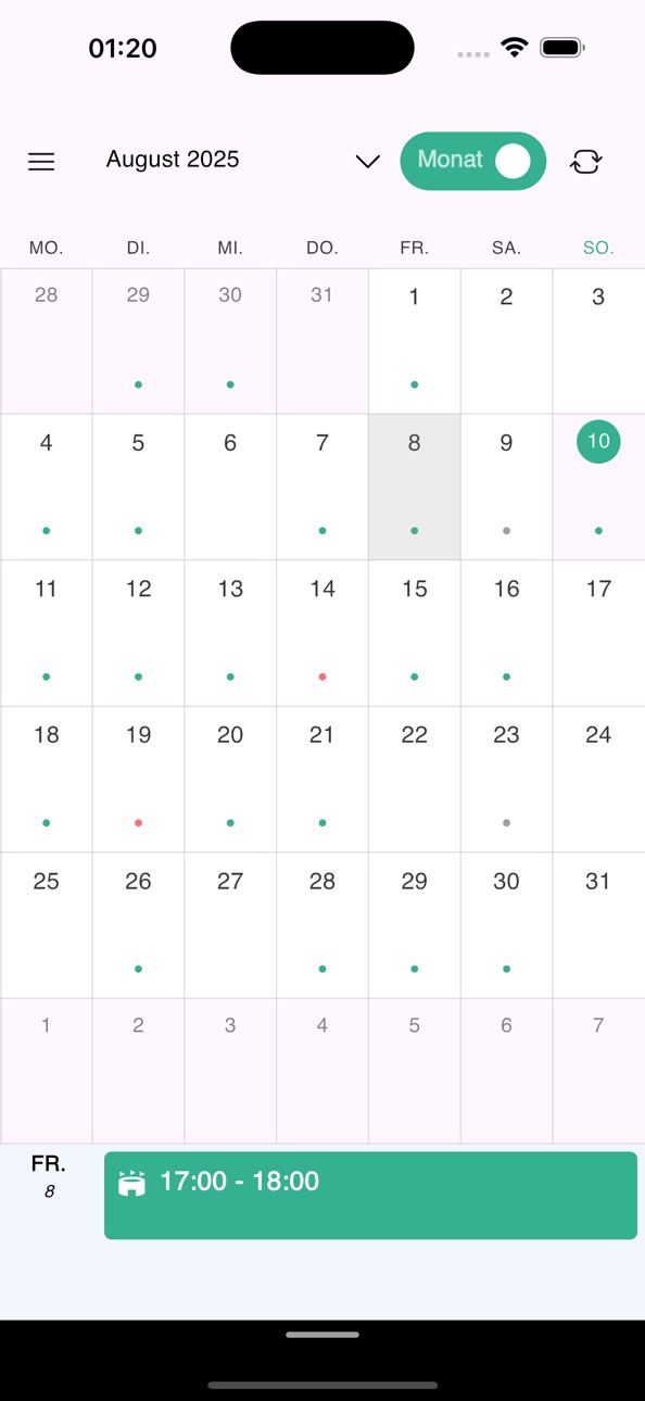 iPhone screenshot