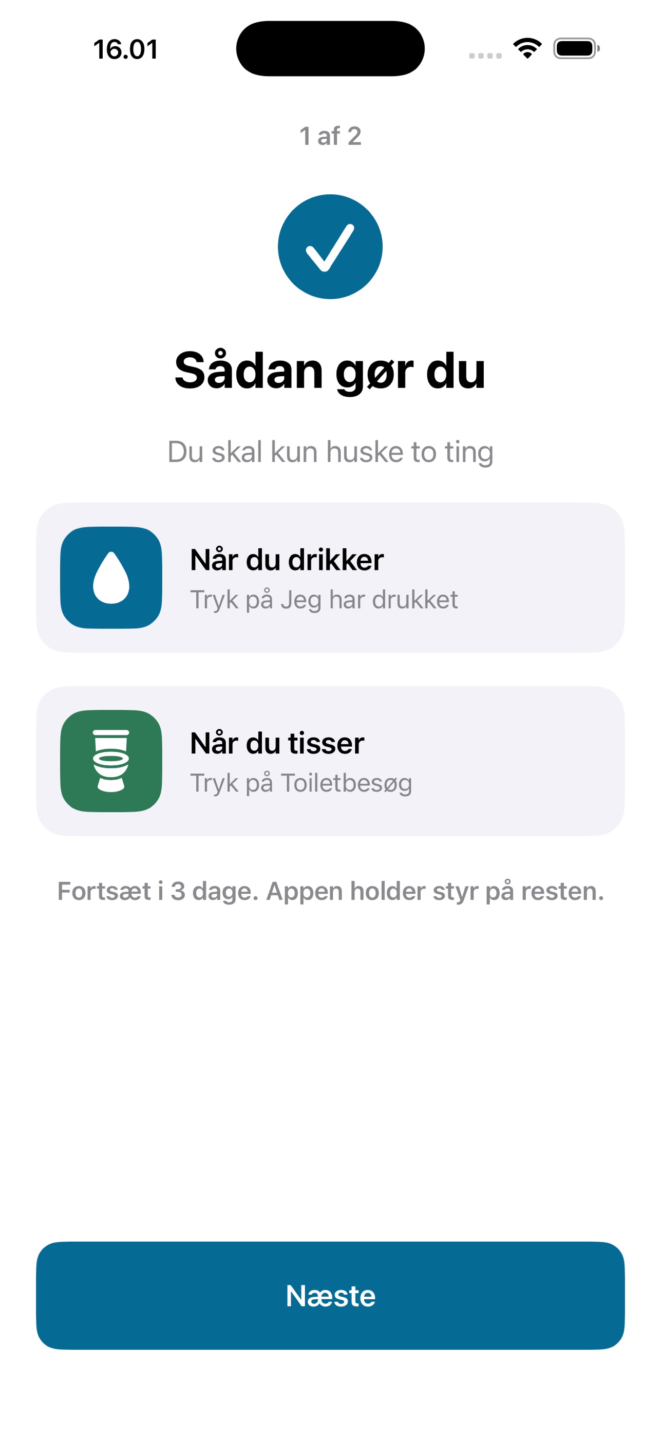 Screenshot 1 of Blærebogen