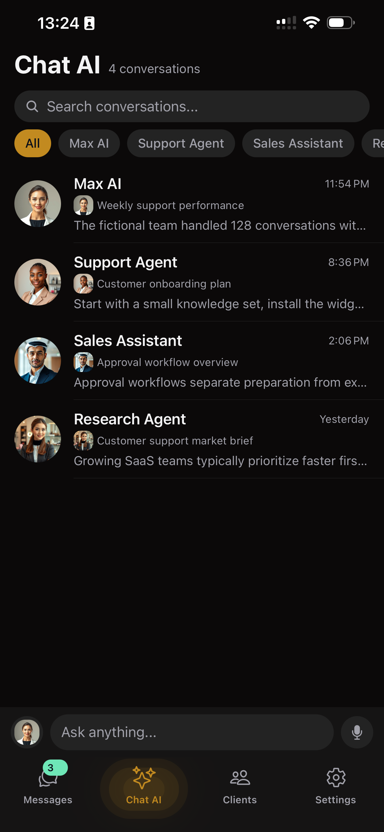 Max AI Agent screenshot 2