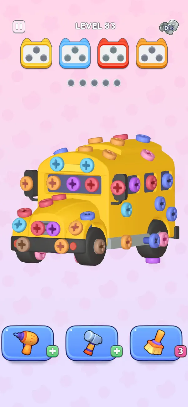 Screenshot #3 pour 3D Bolt Master : Screw Pin Jam
