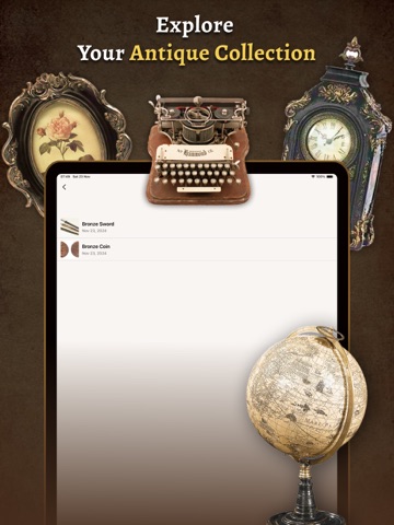 Antique Identifier AntiqueScan iPad screenshot