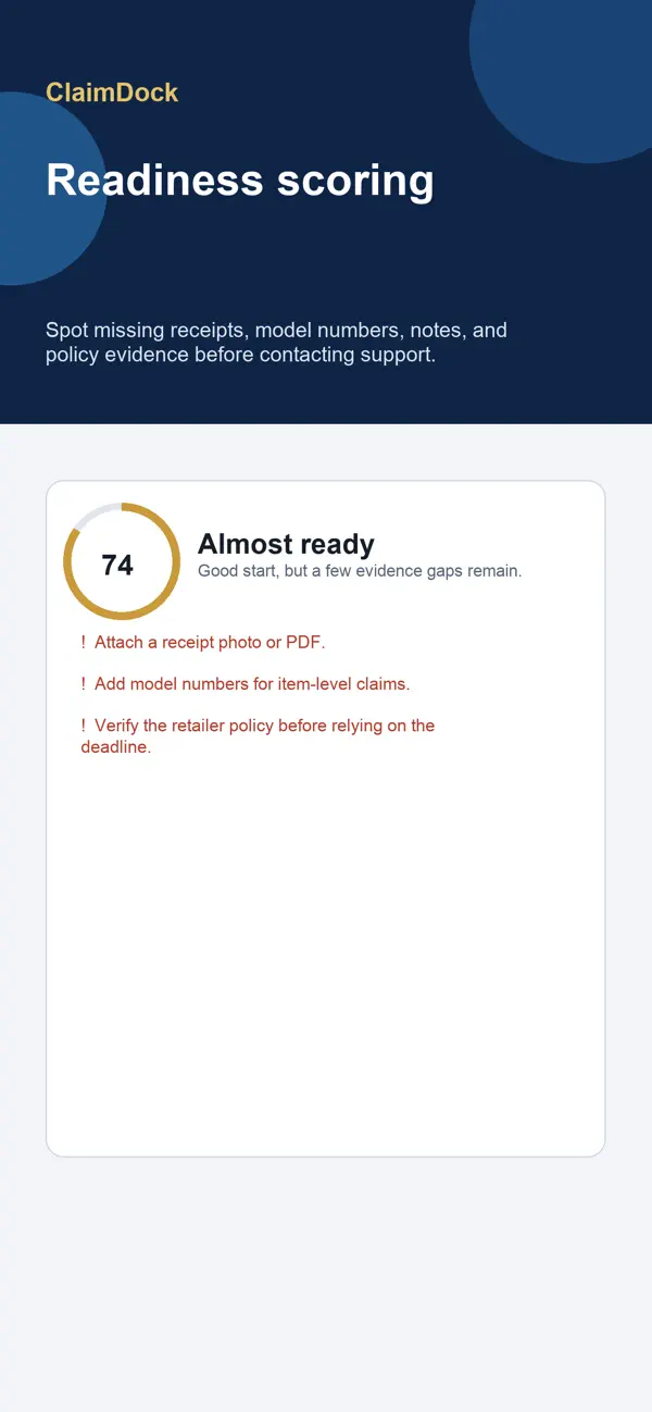 Screenshot #3 pour ClaimDock