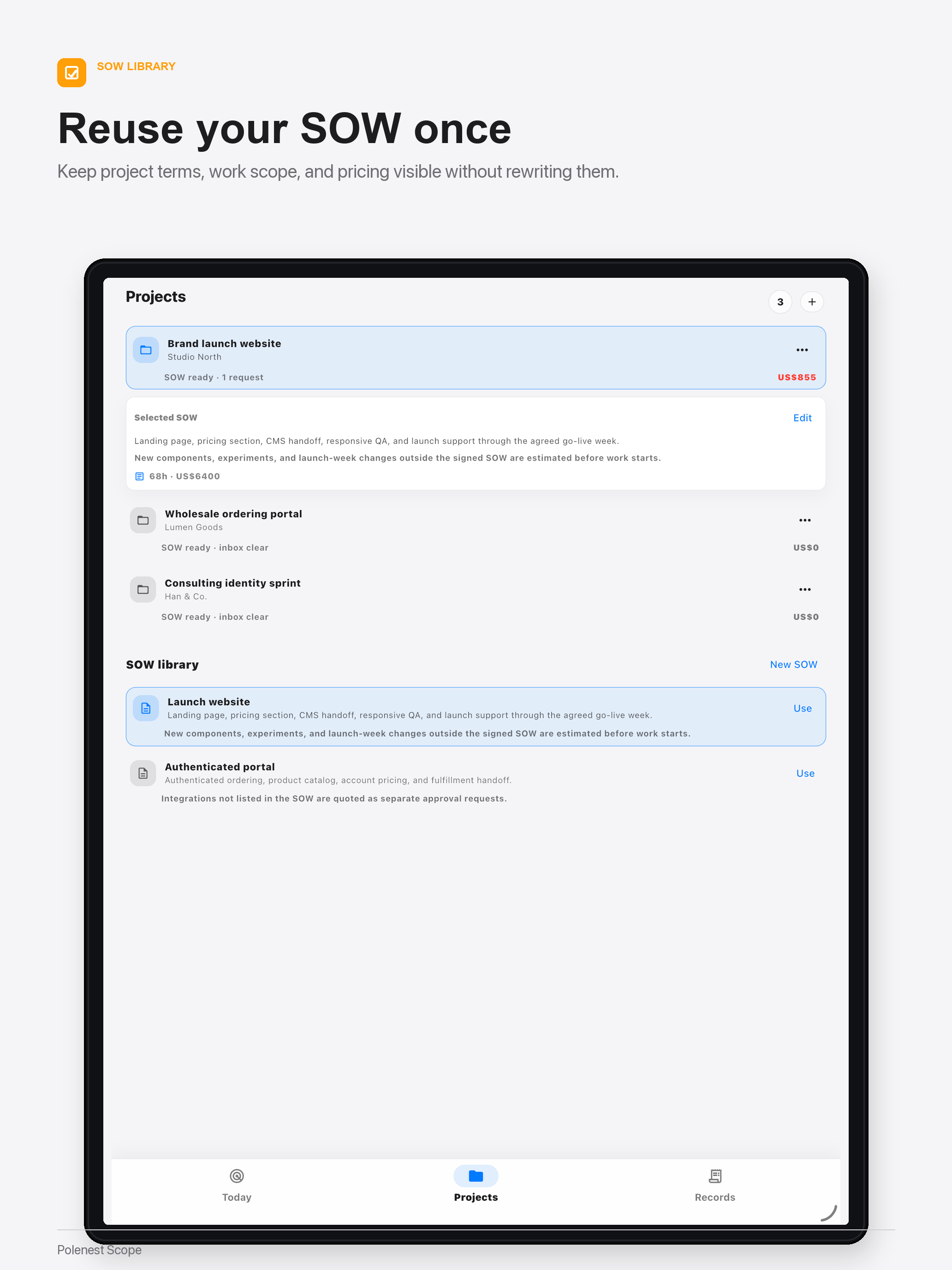 Work Scope Tracker screenshot 5