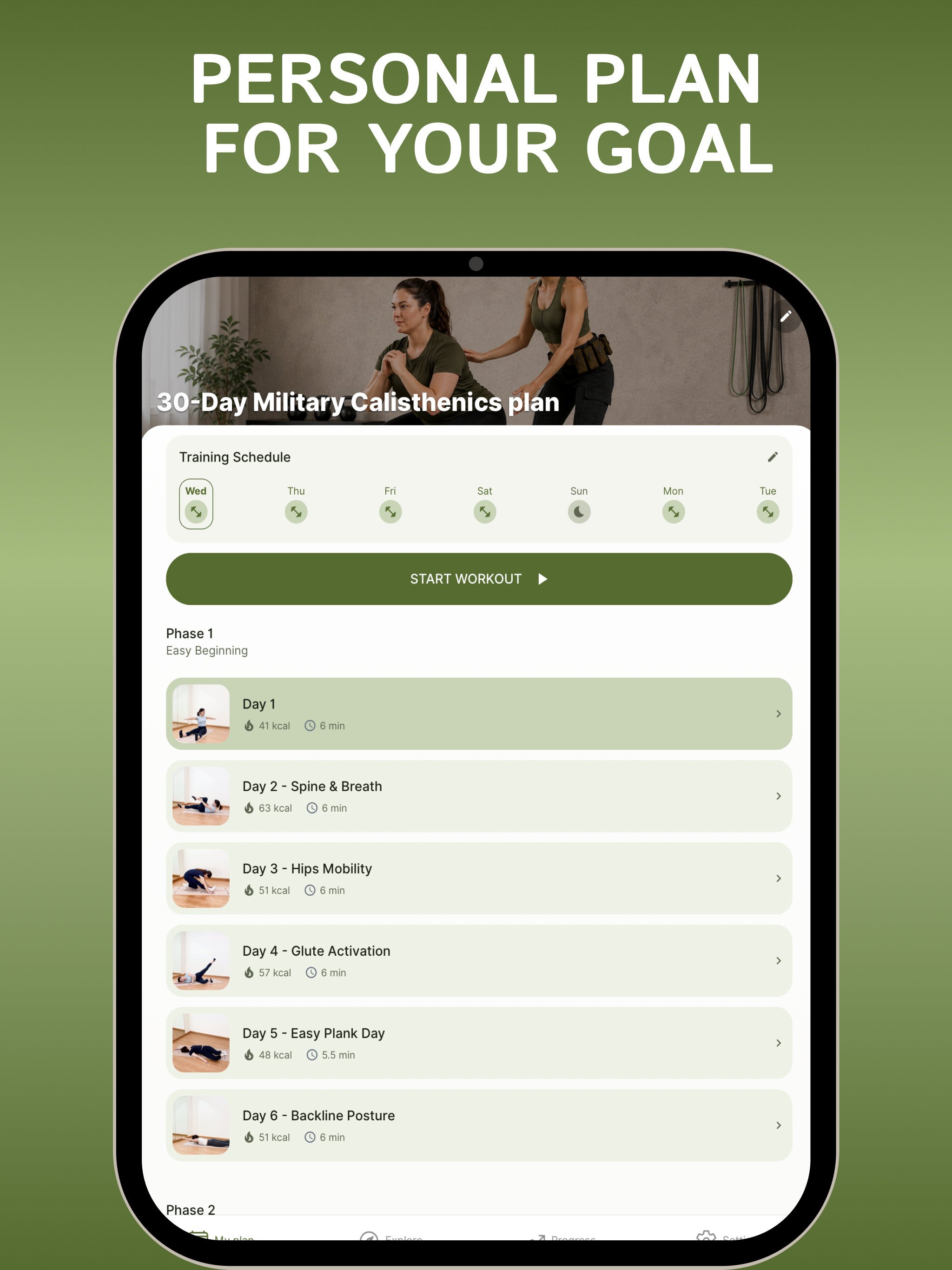 Military Calisthenics - Women screenshot 11