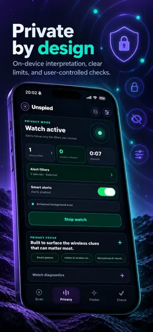 Unspied: Privacy Scanner screenshot 2