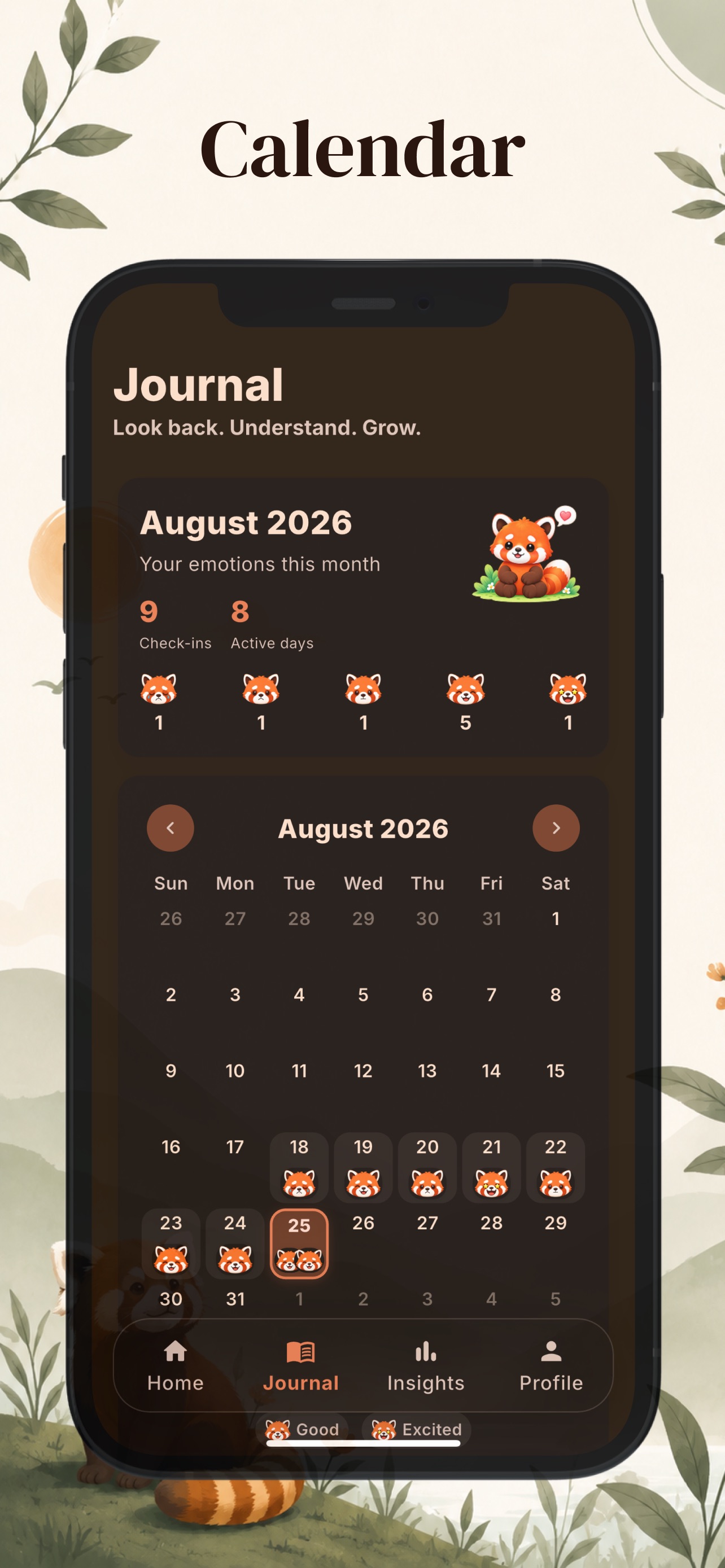 Screenshot 3 of Reflect Mood: Emotion Tracker