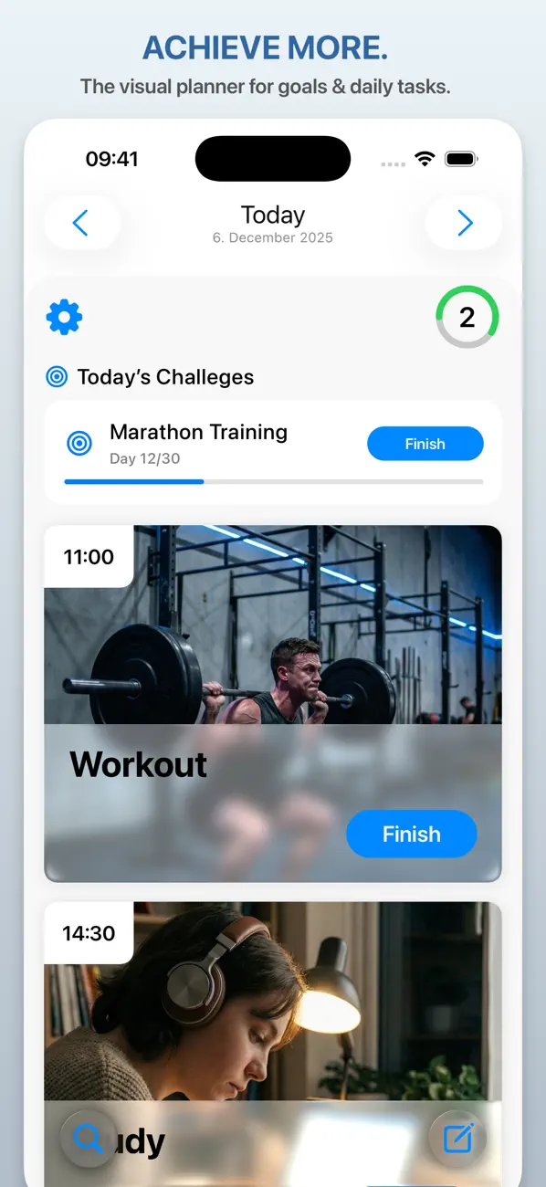 Screenshot #1 pour Goalist: Goal Tracker & To-Do