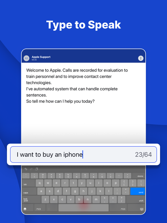 InnoCaption: Call Captioning iPad screenshot 9 - Utilities app