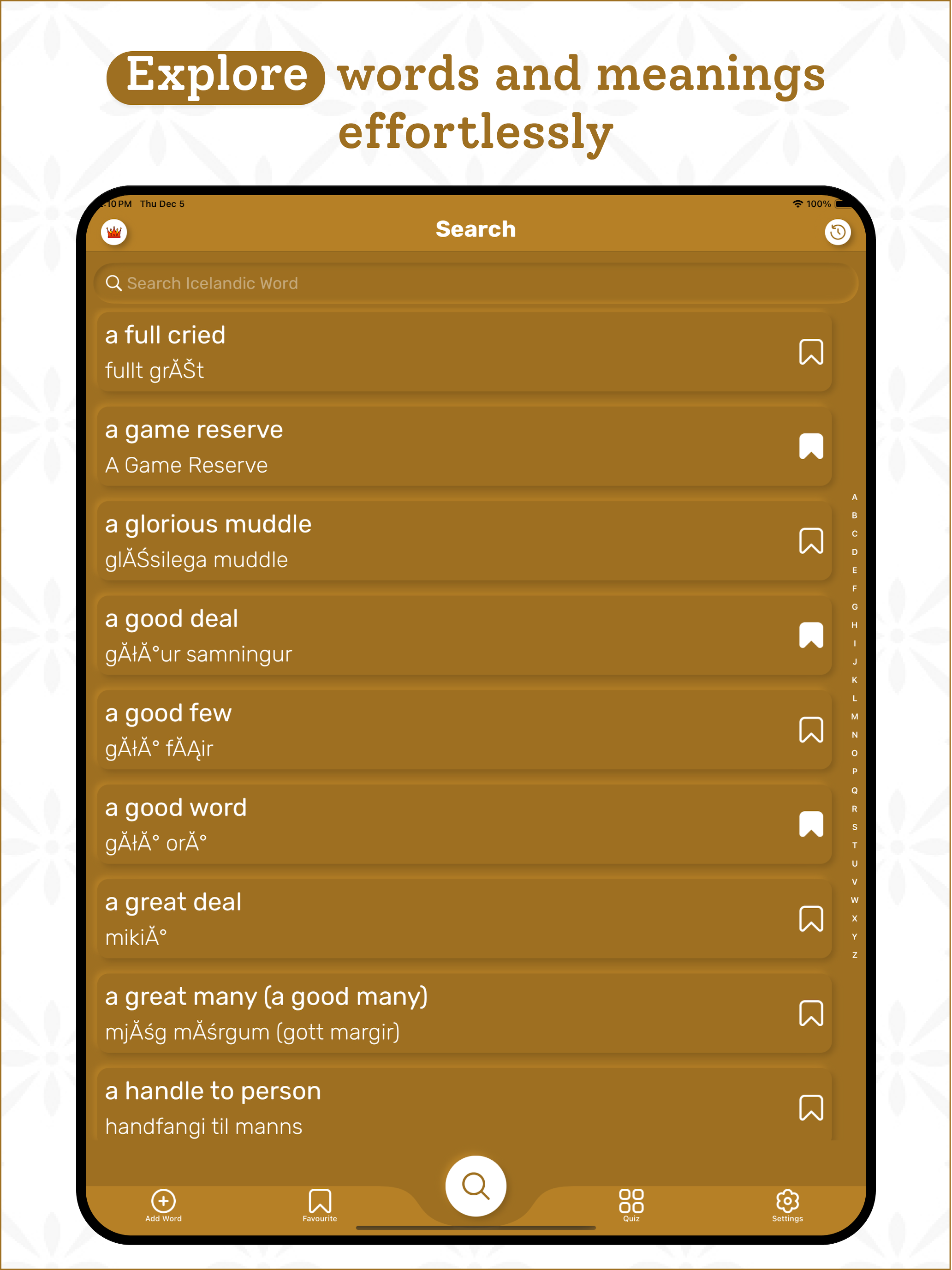 Icelandic Dictionary - offline