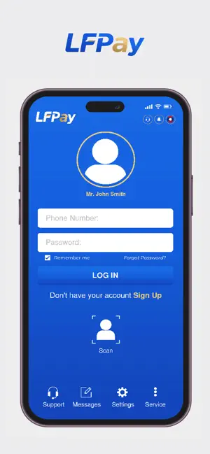 LFPay iPhone screenshot 2