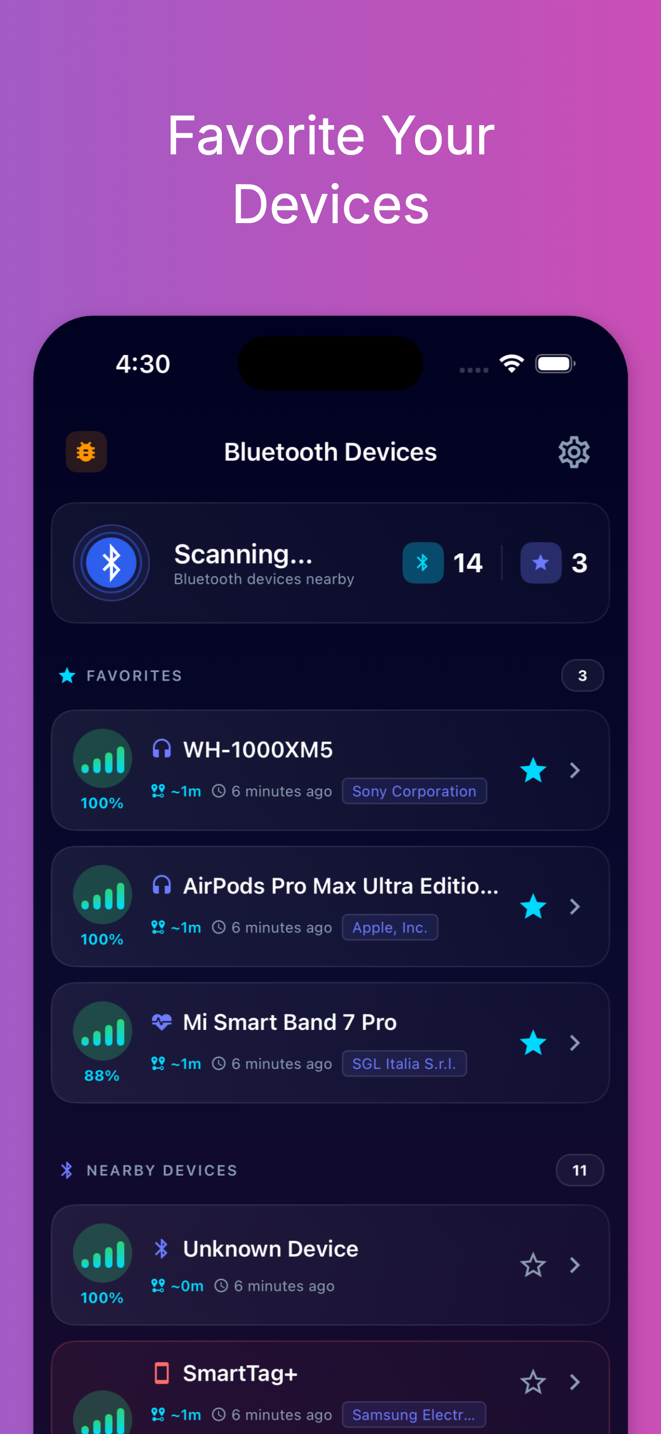 FindMyGear: Smart Detector