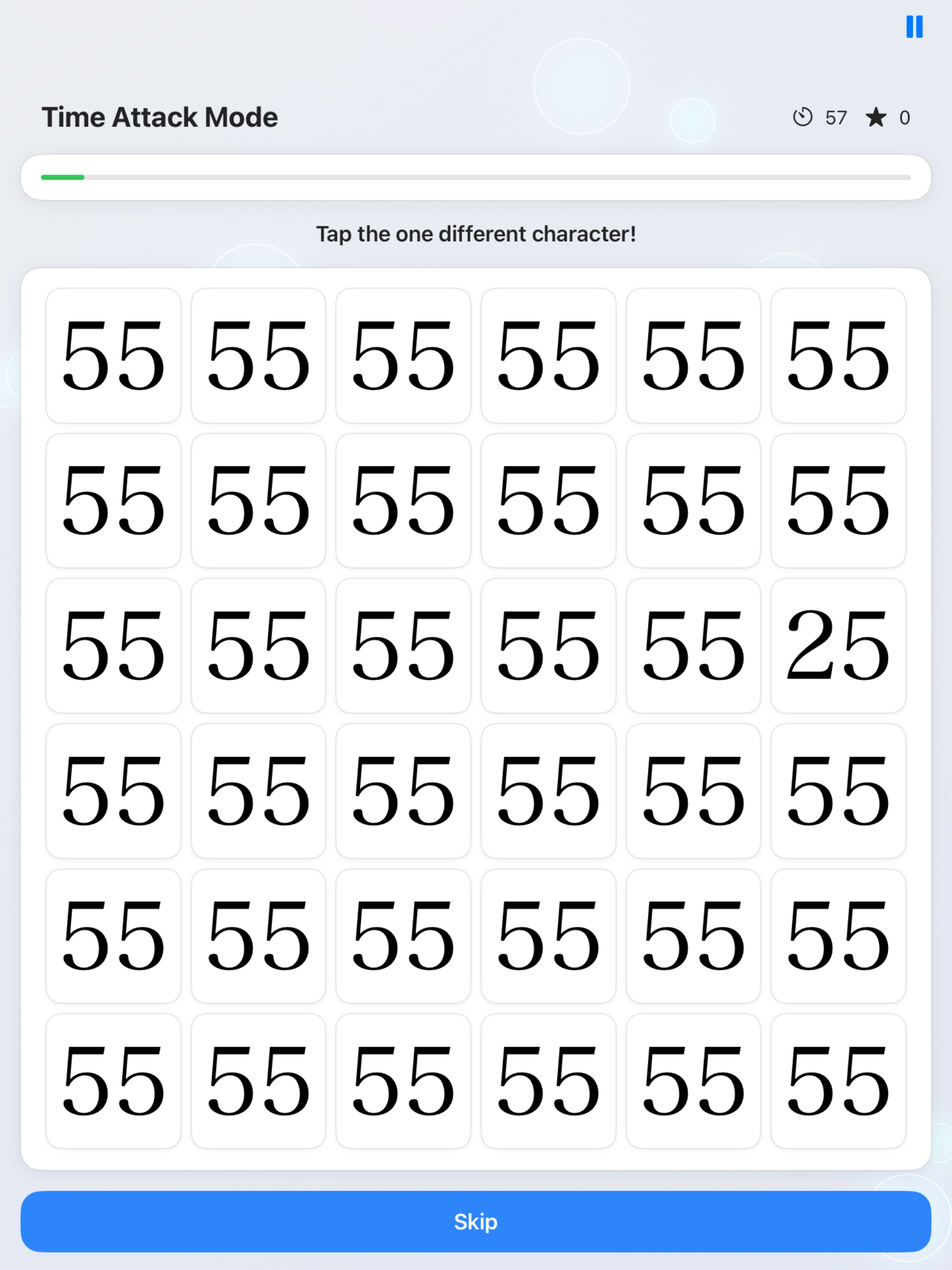 Number・KanjiSpotTheDifference