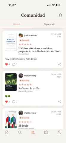 Versory: Libros y reseñas iPhone screenshot 5