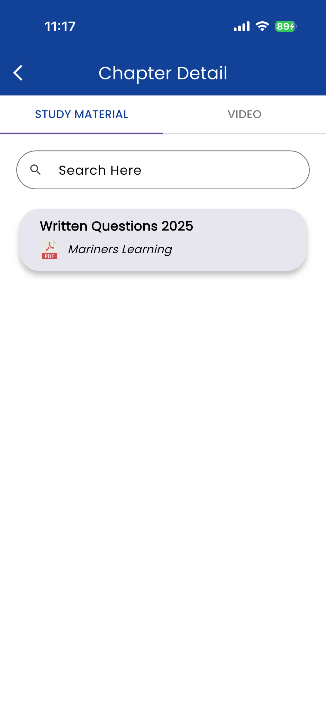Mariners Learning App screenshot 4