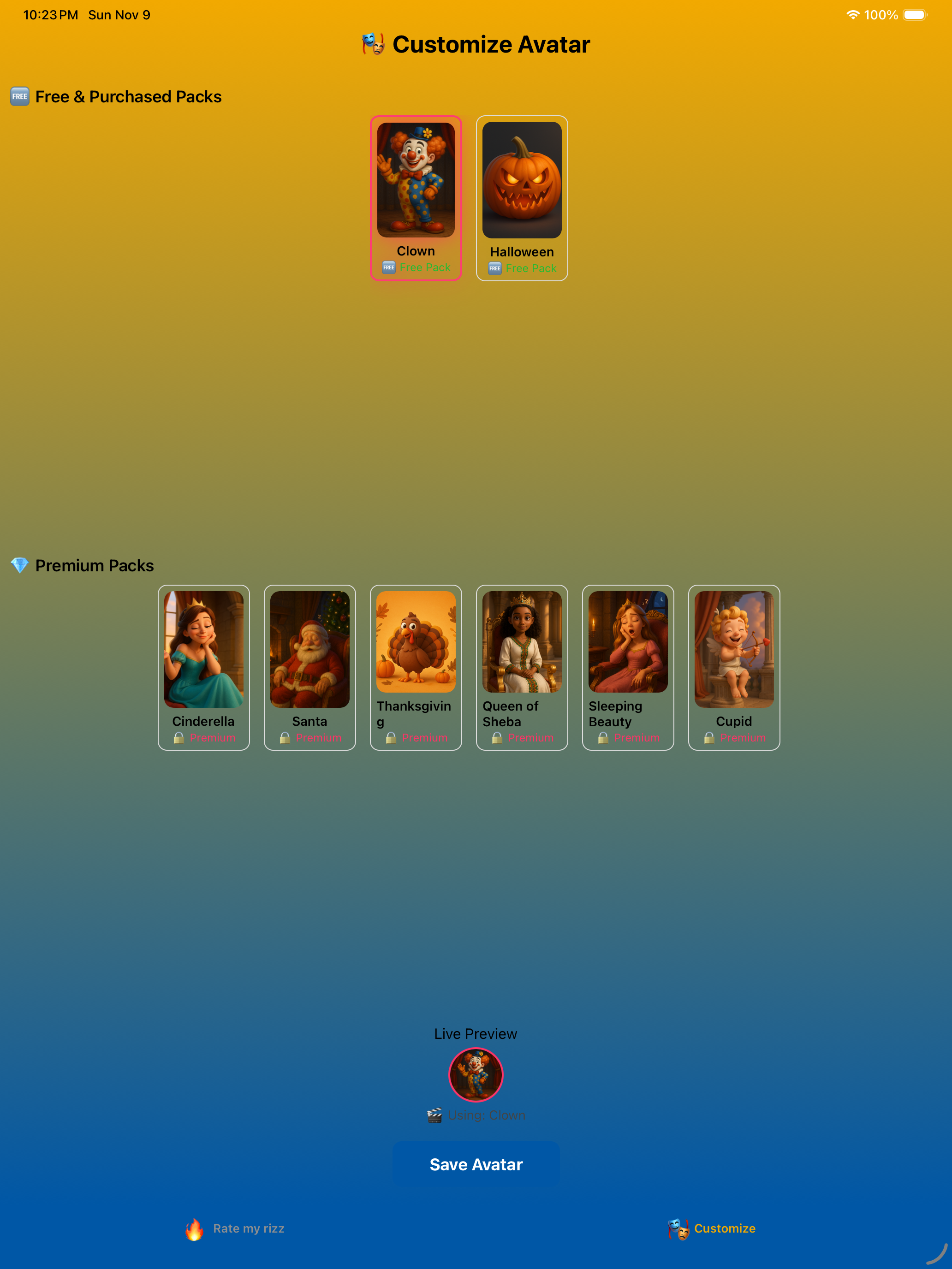Rate my Rizz