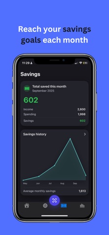 GhostBill – Smart Finance iPhone screenshot