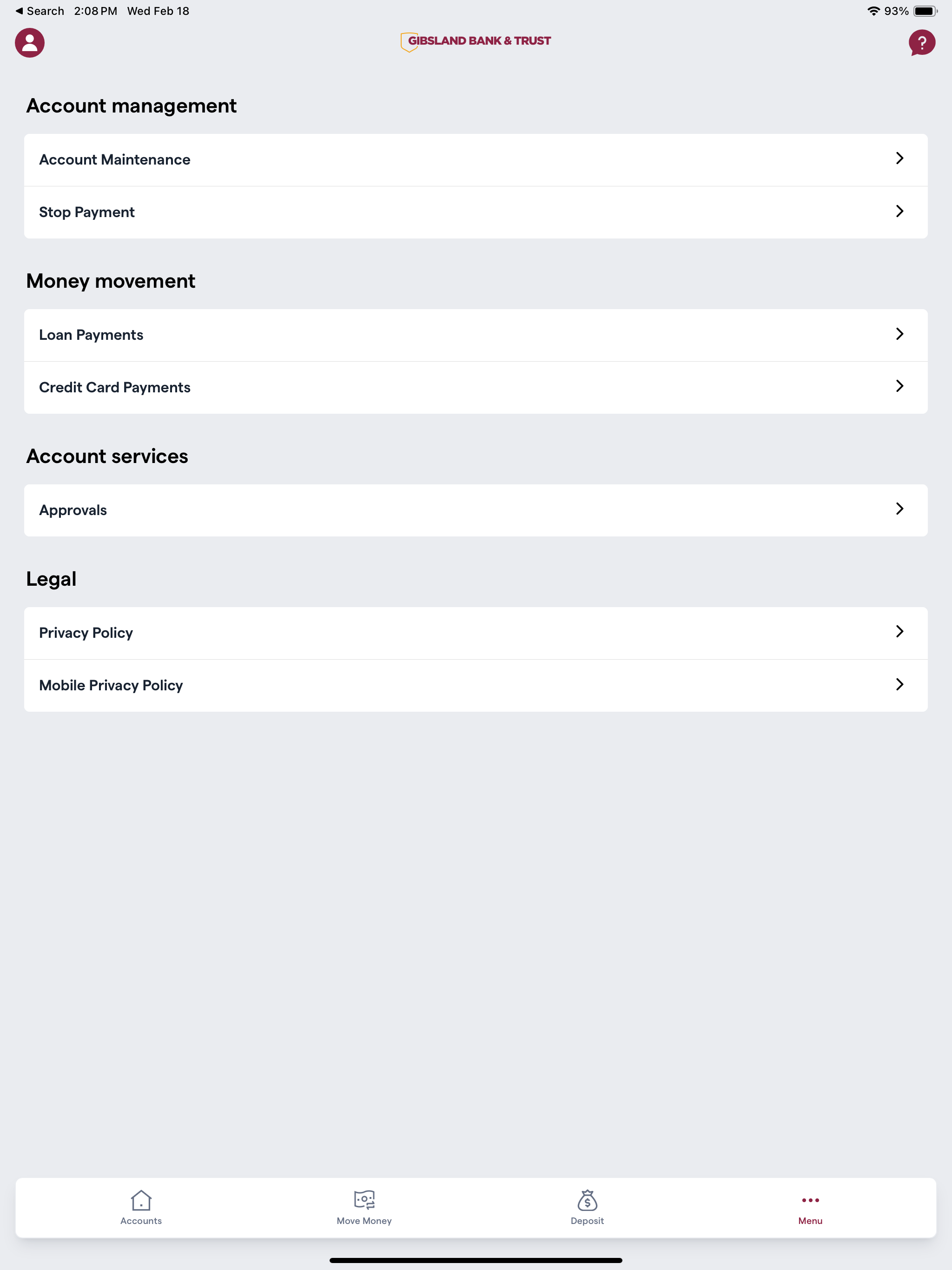 Gibsland Bank Mobile