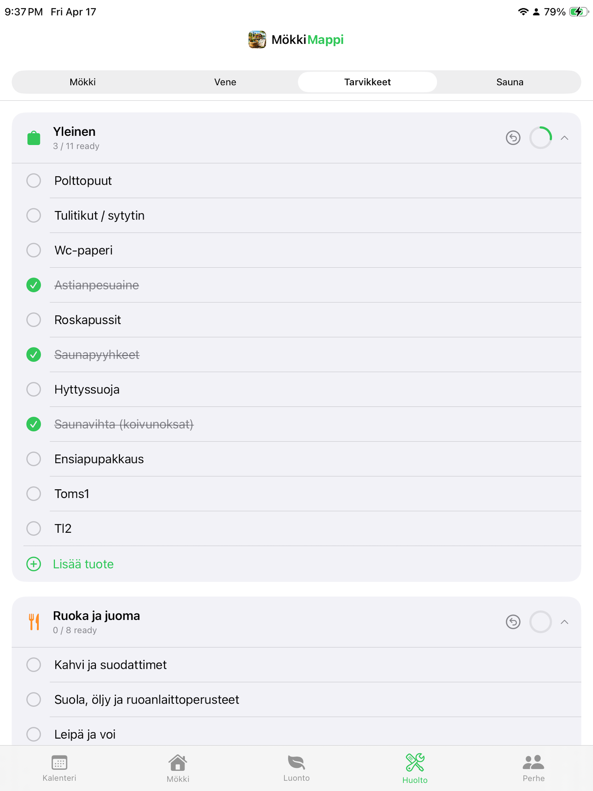 MökkiMappi screenshot 17
