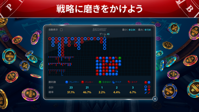 バカラオンライン: Baccarist screenshot1