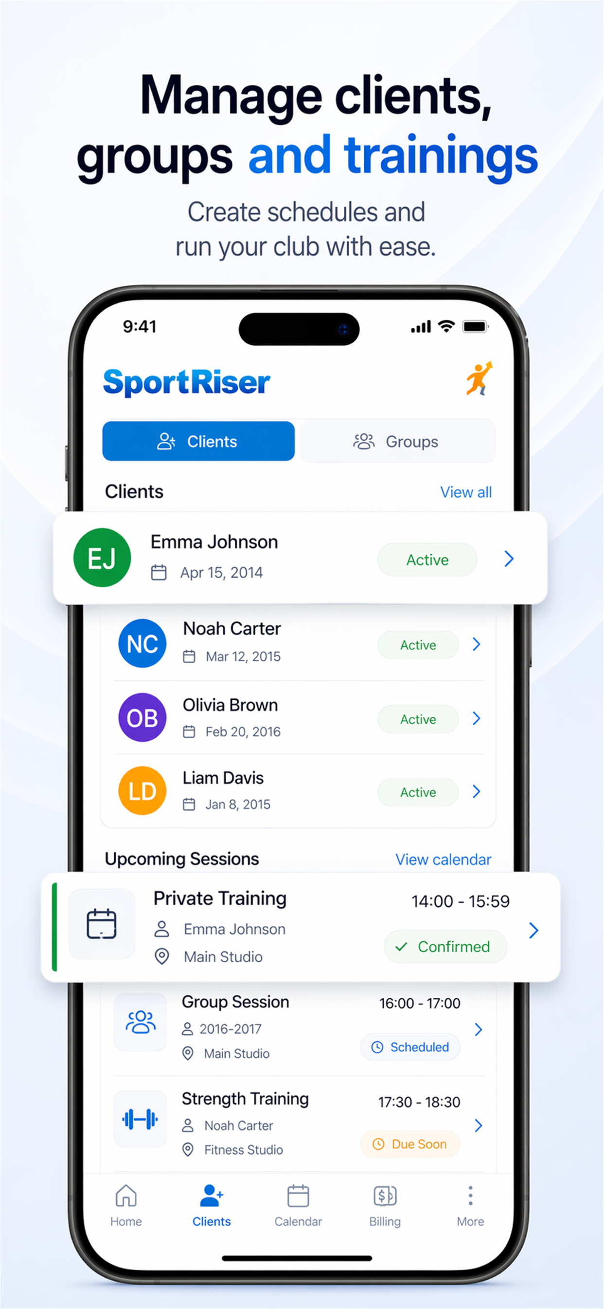 SportRiser screenshot 3
