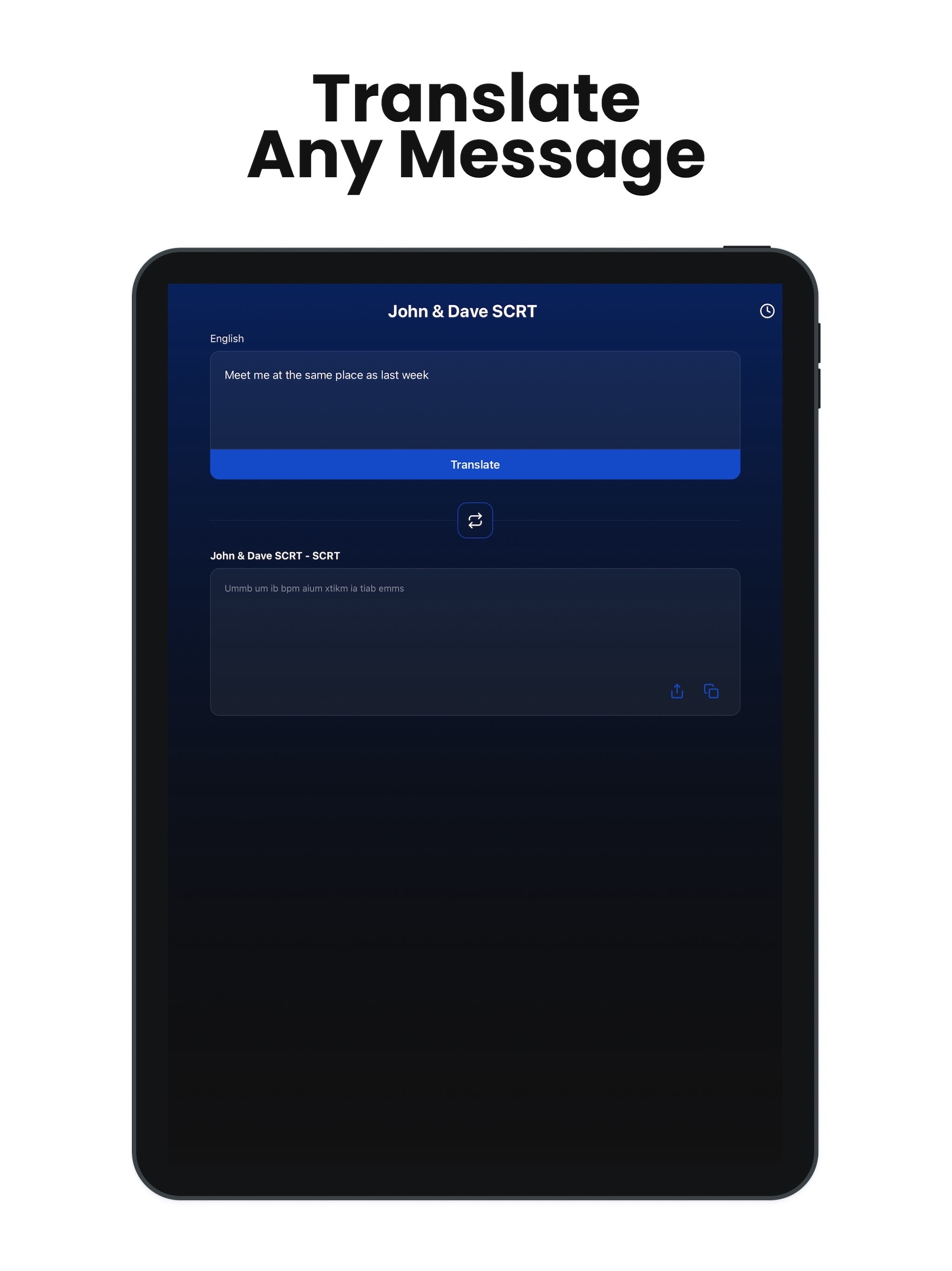 SCRT Chat - Secure Messages