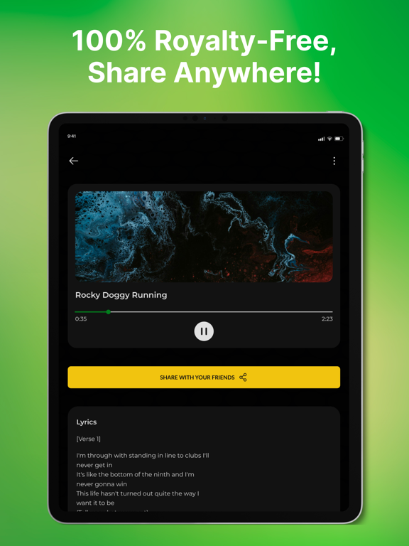 Magic Music - Create AI Songs iPad screenshot 3 - Music app