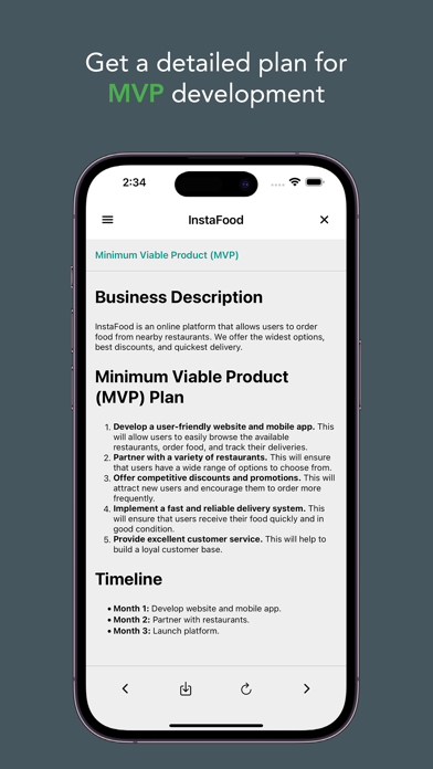Startup AI: Idea Validator Screenshot