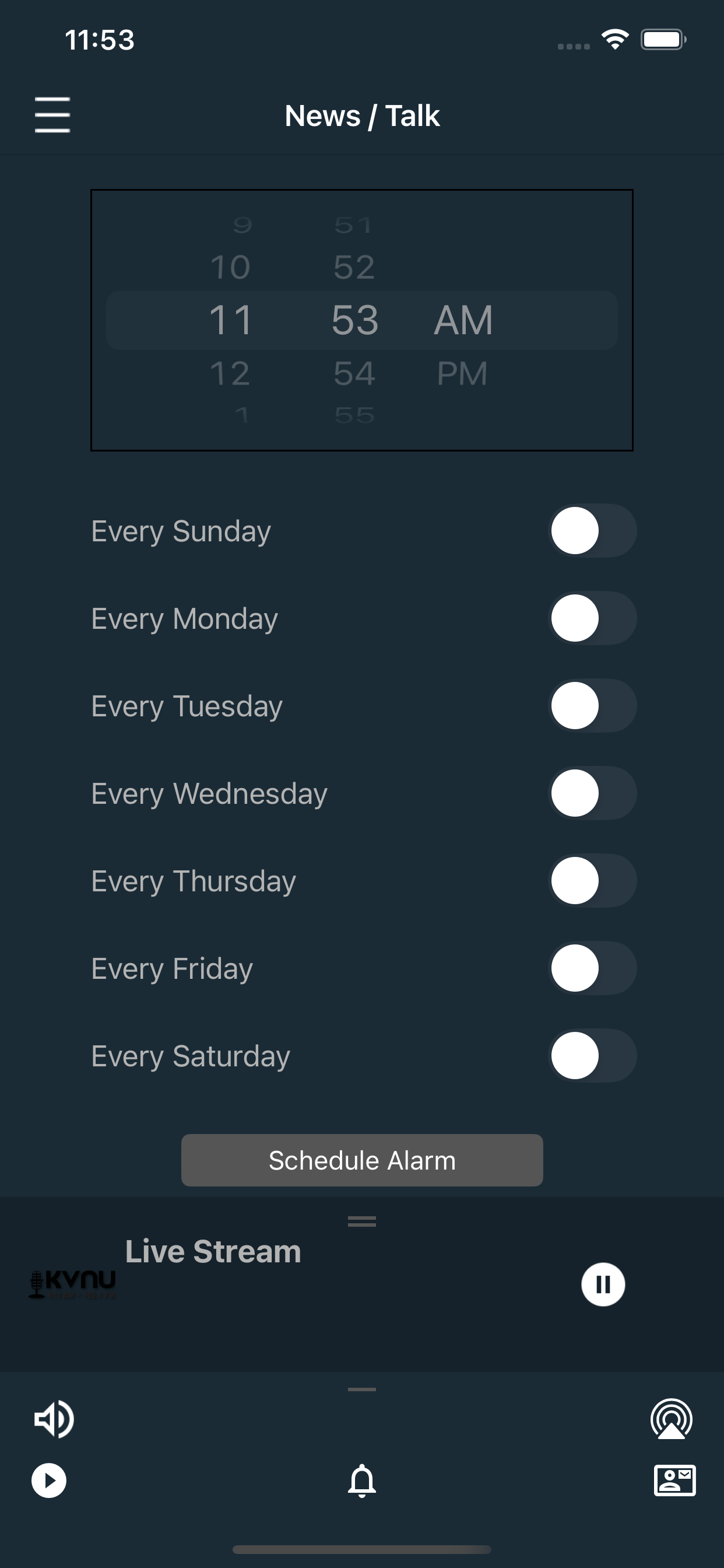 KVNU screenshot 4