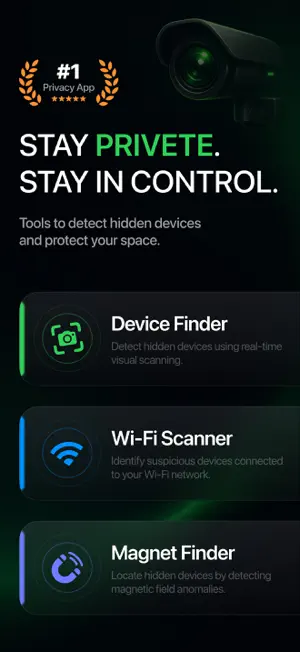 Hidden Camera Finder ⁺ screenshot 1