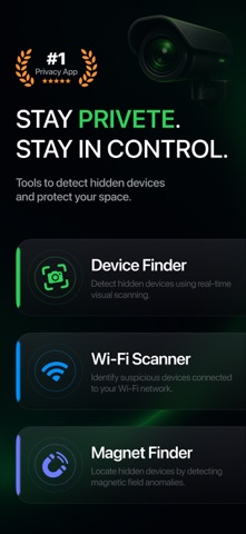 Hidden Camera Finder ⁺ Screenshot 1 of 4