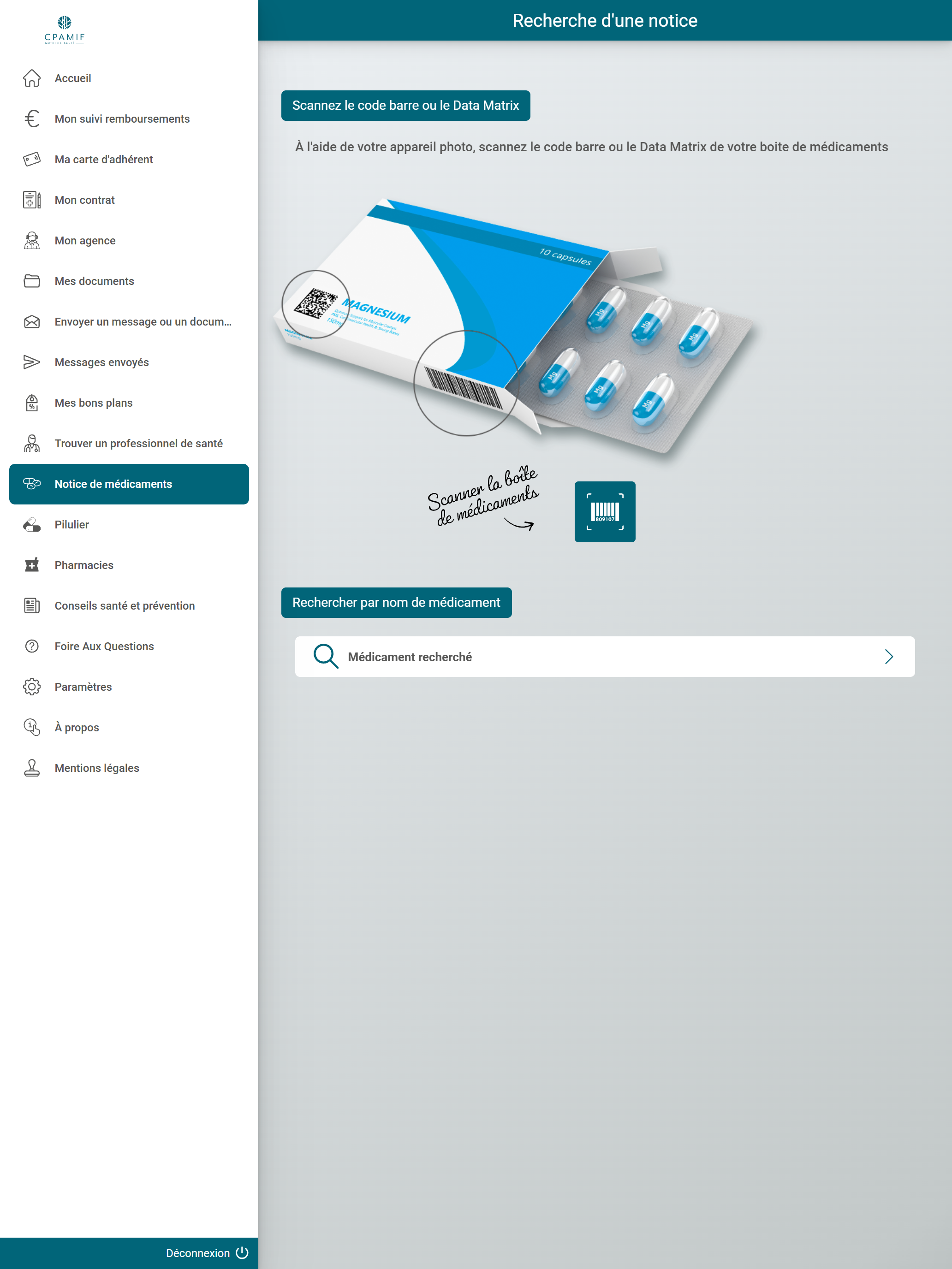 CPAMIF screenshot 15