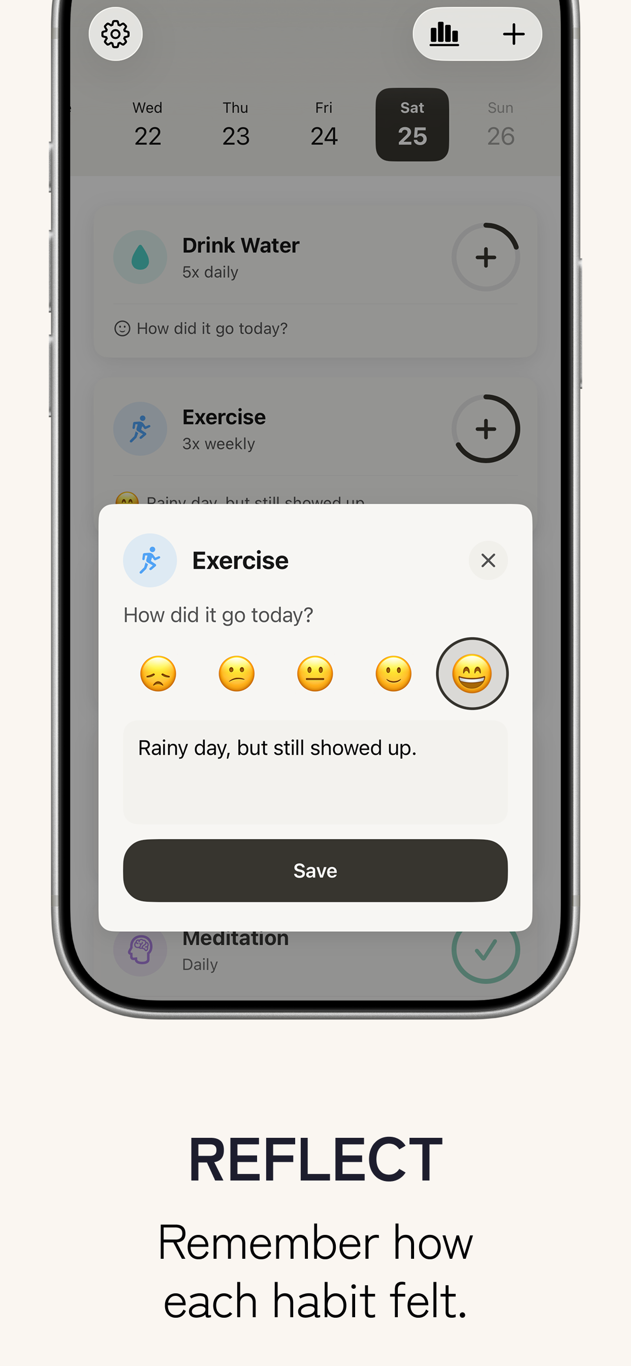 Habit Tracker: Habitin screenshot 3