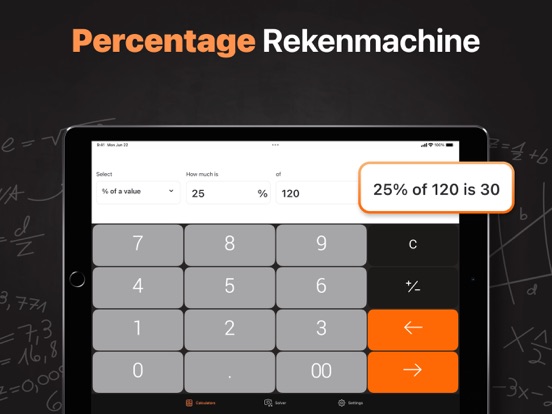 Rekenmachine₊ iPad app afbeelding 5