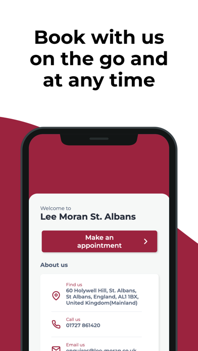 Screenshot #1 pour Lee Moran St Albans