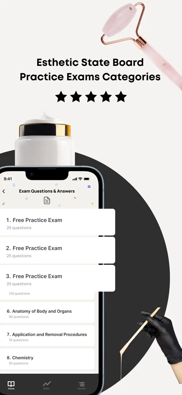 Screenshot #2 pour Consentz Esthetician Exam Prep
