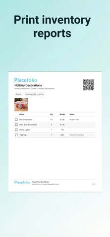 Placefolio screenshot