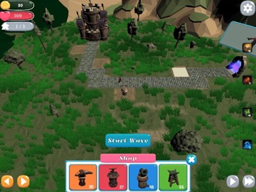 Tower Defence-3D iPad screenshot