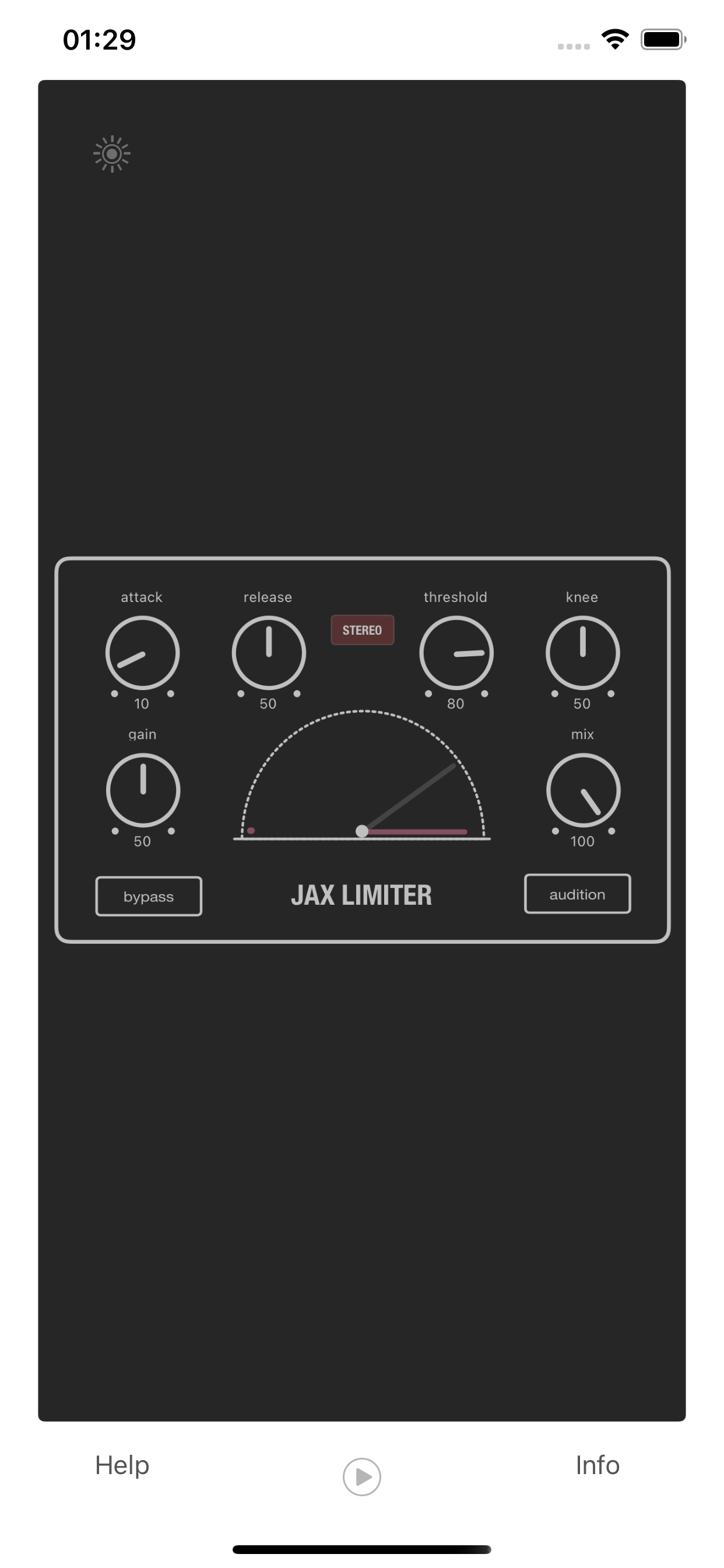 JAX DYNAMICS : Limiter