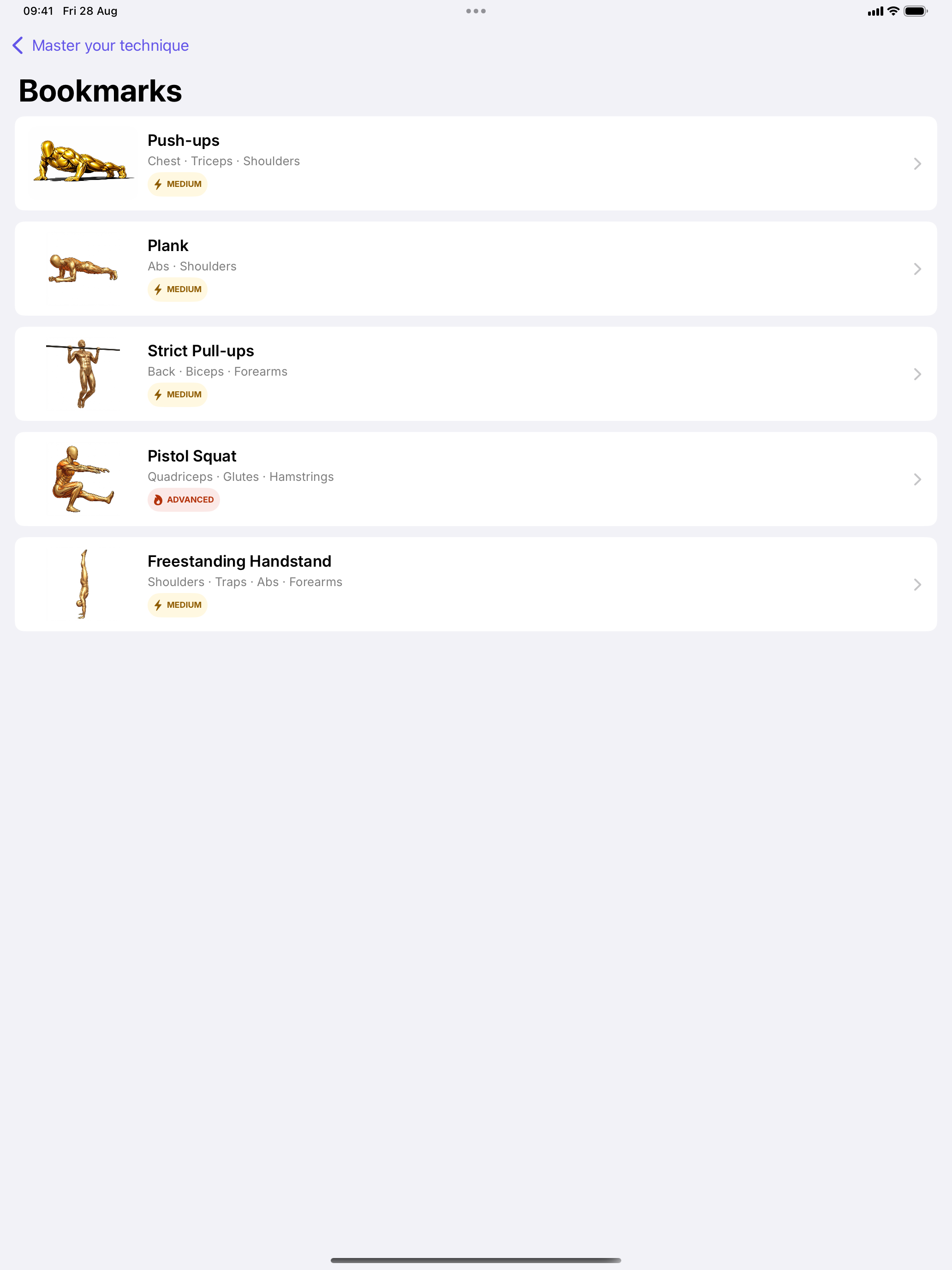 Caliscool: Calisthenics screenshot 17