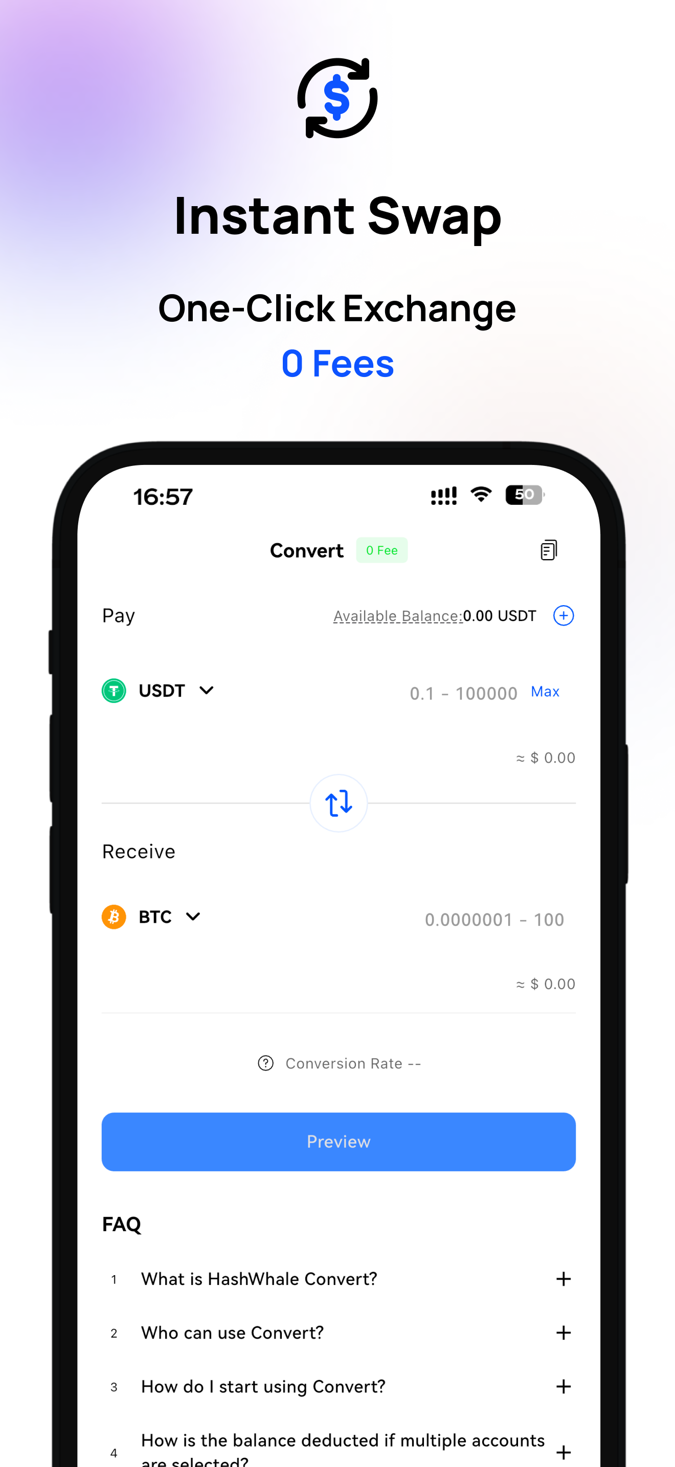 HashWhale: Crypto Asset App
