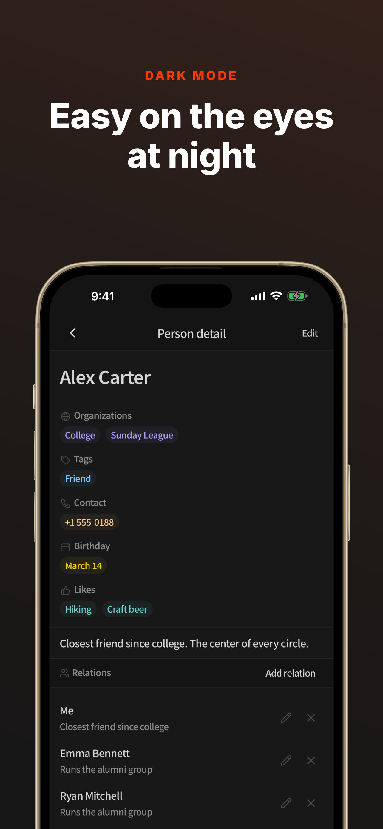 People Record: LinkNote screenshot 5