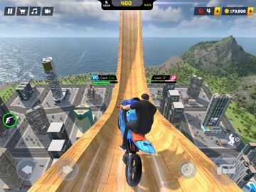 Velociron: Moto Racing 3D Game iPad screenshot