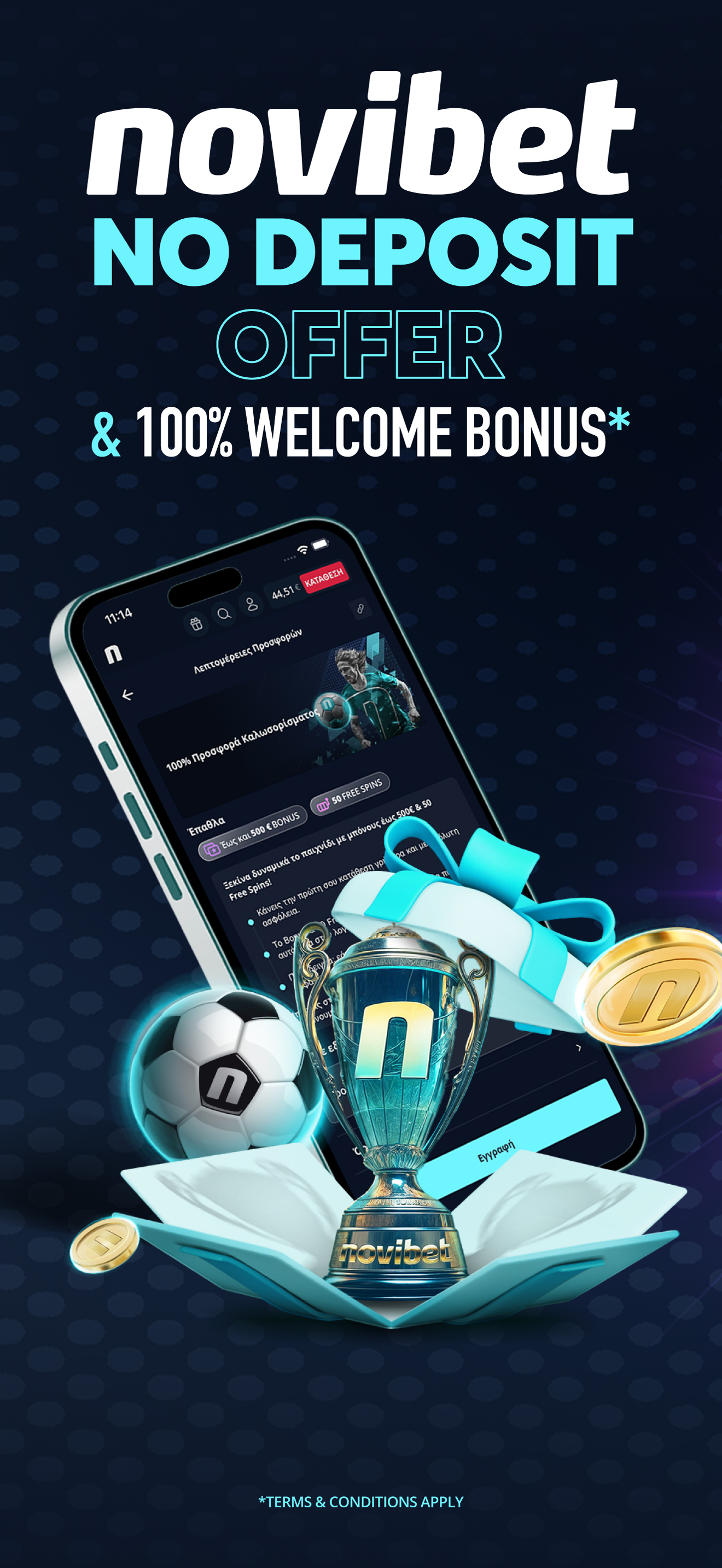 Novibet Στοίχημα/ Live Casino