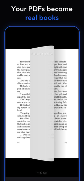 Flippy - Page Flip PDF Reader Screenshot 2 of 7