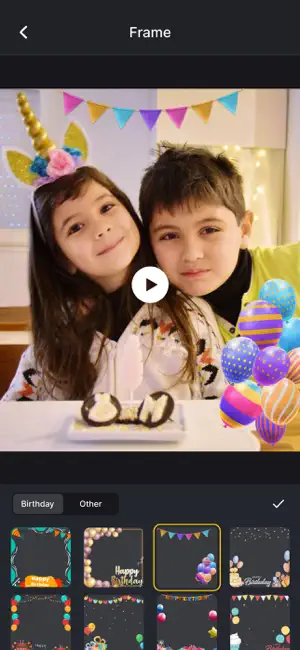 Birthday Video Maker App screenshot 2