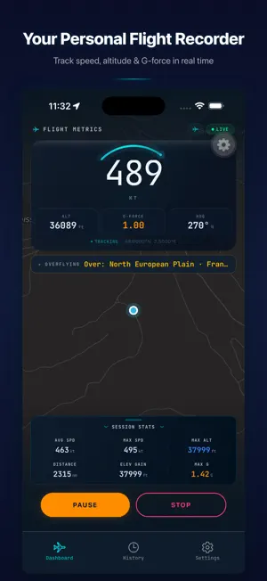 Flight Metrics screenshot 1