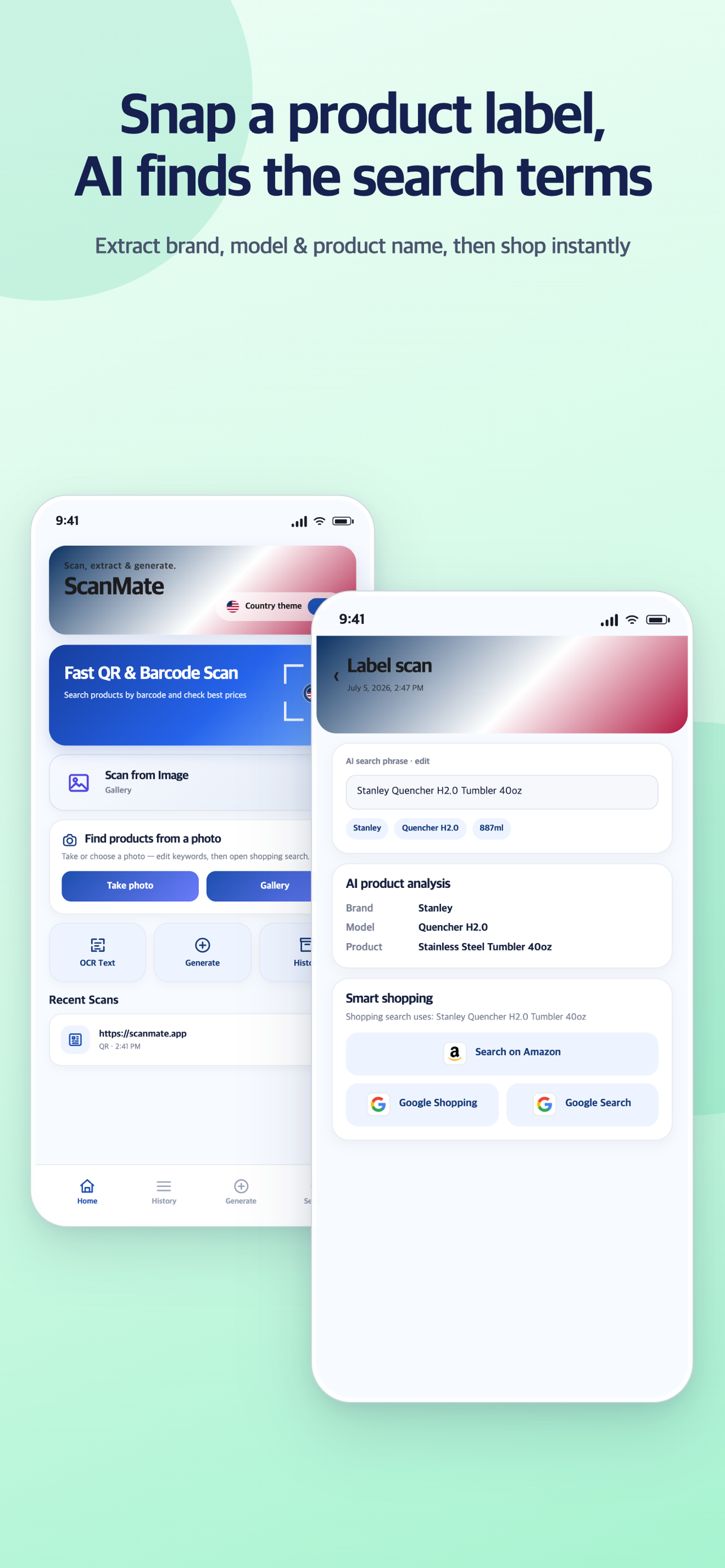 ScanMate: QR Scanner & OCR screenshot 4
